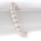 The Bead Chest Wood Stretch Bracelet, White - Stackable Beaded Jewelry, Unisex for Men & Women
